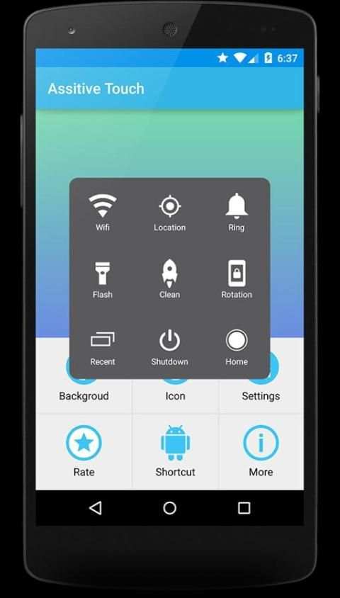 Assistive touch 5 تصوير الشاشة