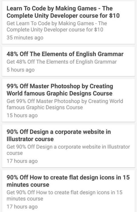 Coupons udemy скриншот 2
