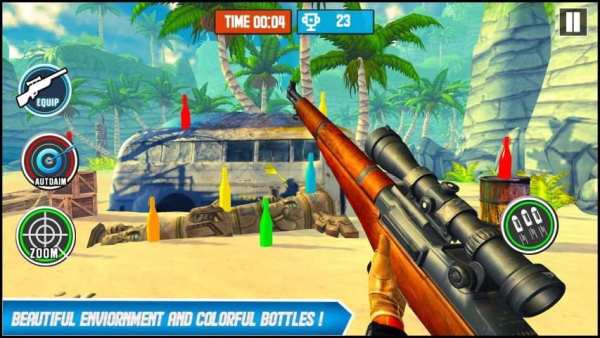 botol penembakan game: game gratis screenshot 5