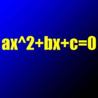 Quadratic equation solver on 9Apps