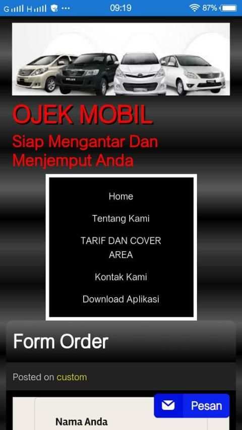 Transporter Ojek Mobil screenshot 7