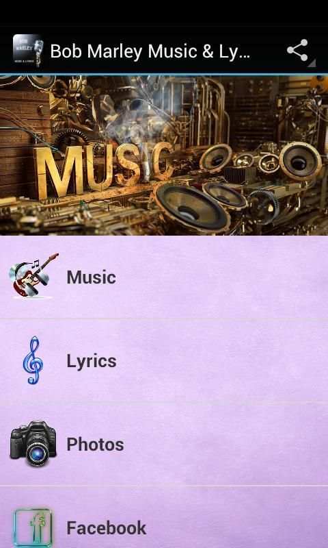 Bob Marley Music & Lyrics screenshot 3