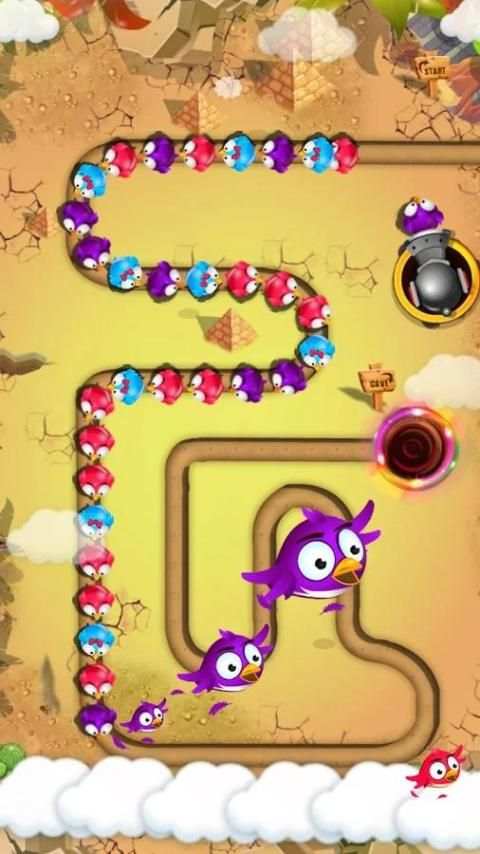 Bird Blast - Marble Legend स्क्रीनशॉट 10