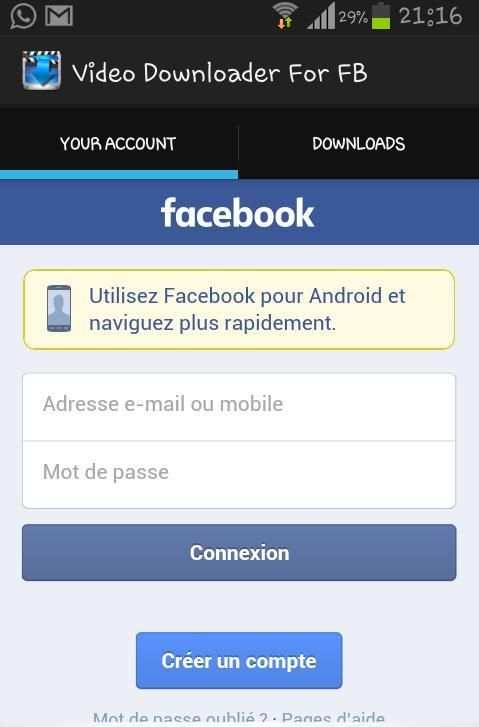 Video Downloader For Facebook screenshot 5