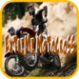 Extreme motocross icon