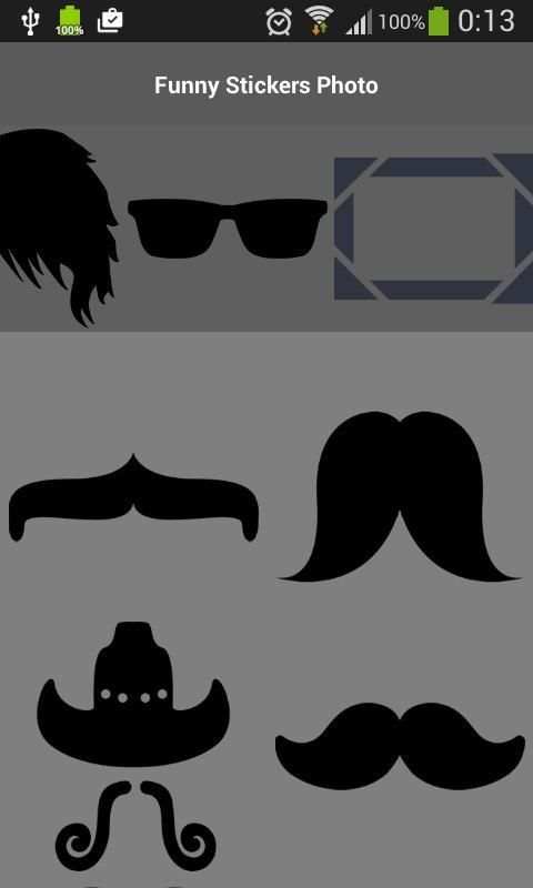 Funny Stickers Photo screenshot 1