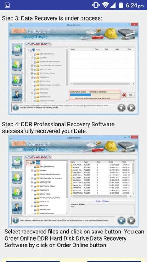 Hard Disk Drive Recovery Help скриншот 3