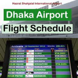 Dhaka Airport Flight Schedule
