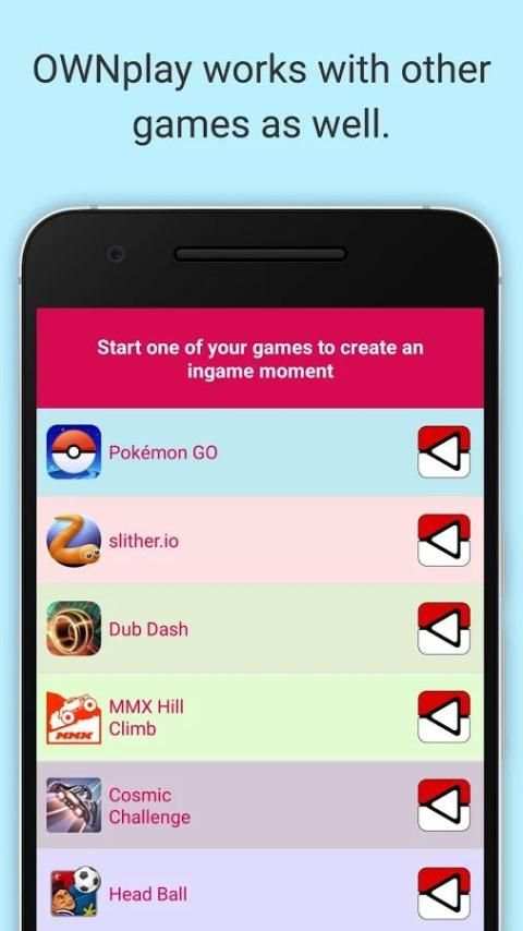 OWNplay record Pokémon GO Vids screenshot 1
