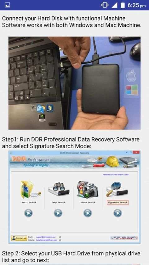 Hard Disk Drive Recovery Help скриншот 5