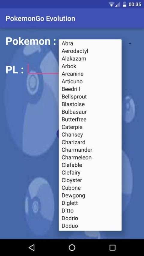Evolution for Pokemon Go 1 تصوير الشاشة