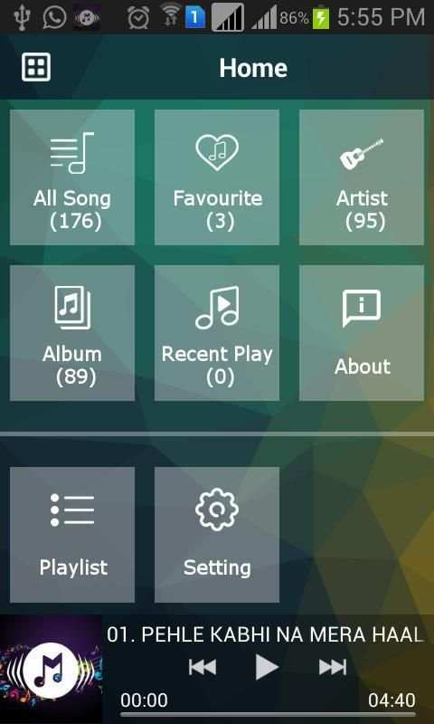Music Player - Mp3 Player 13 تصوير الشاشة