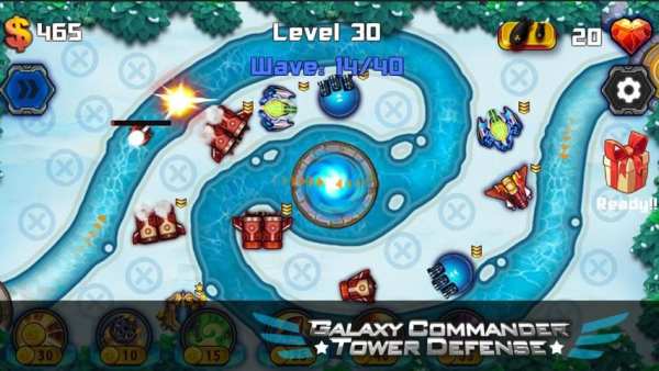 Galaxy Commander Tower defense screenshot 4