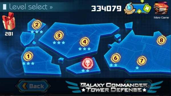 Galaxy Commander Tower defense скриншот 3