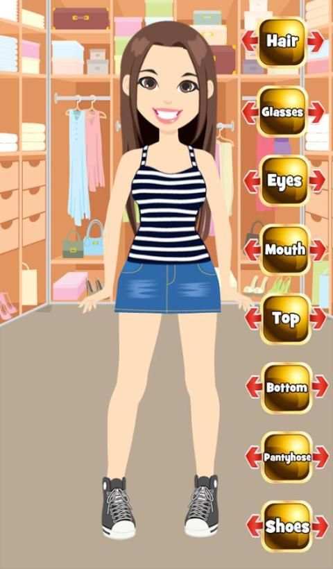 Teen Girl Dress Up 4 تصوير الشاشة