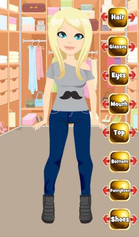 Teen Girl Dress Up 3 تصوير الشاشة
