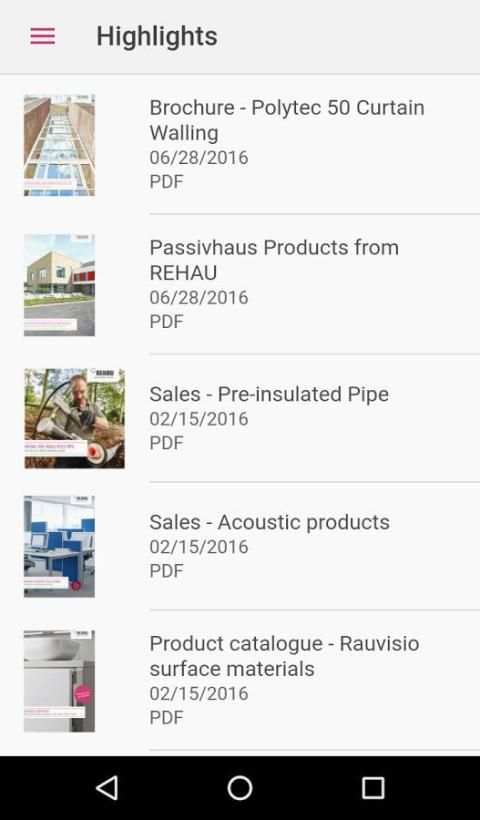 REHAU Docs App скриншот 4