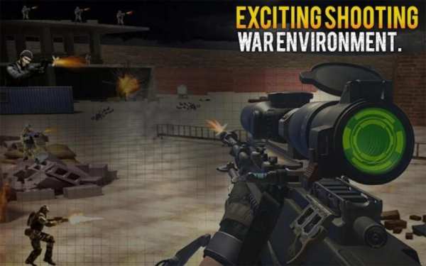 Army Sniper Assault War screenshot 12