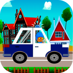 Poco Boy Police Car أيقونة