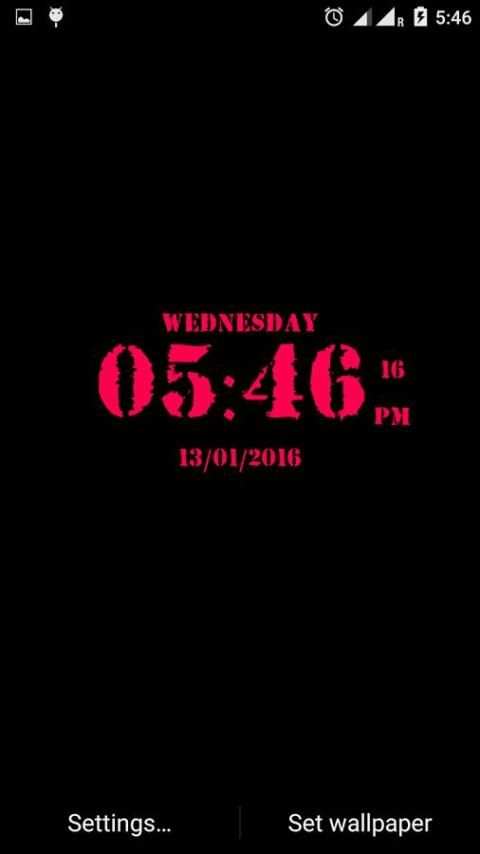 LED Digital Clock Pro screenshot 5