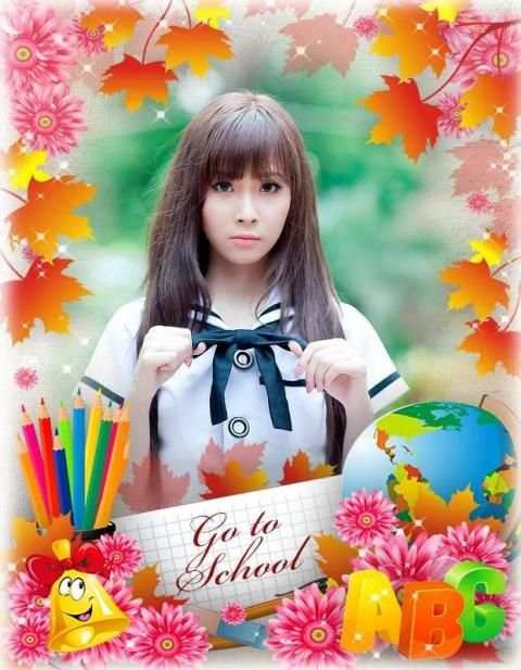School Photo Frames 2 تصوير الشاشة