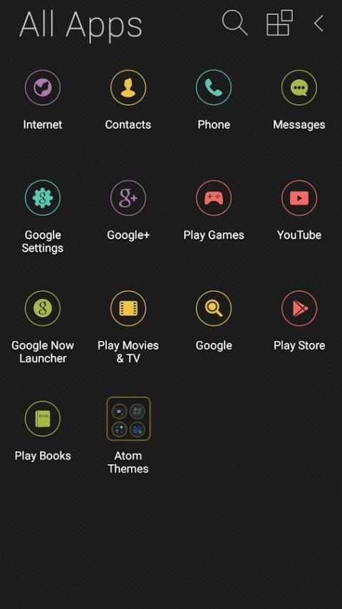 Simple Color Atom Theme screenshot 6