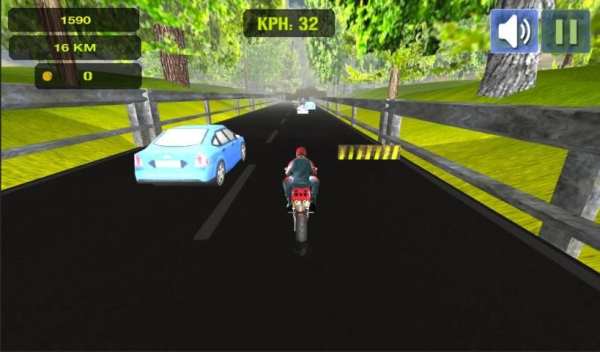 MotoCross Highway Rider скриншот 7