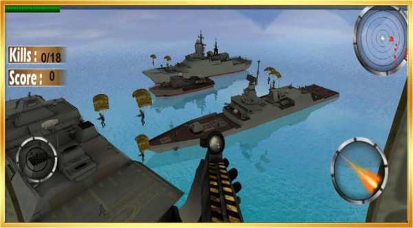 Lone Commando Clash Of Gunship screenshot 2