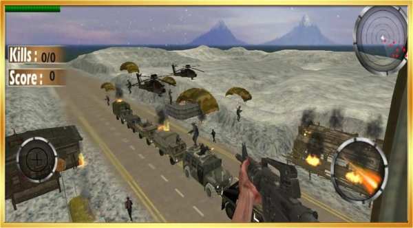 Lone Commando Clash Of Gunship screenshot 11