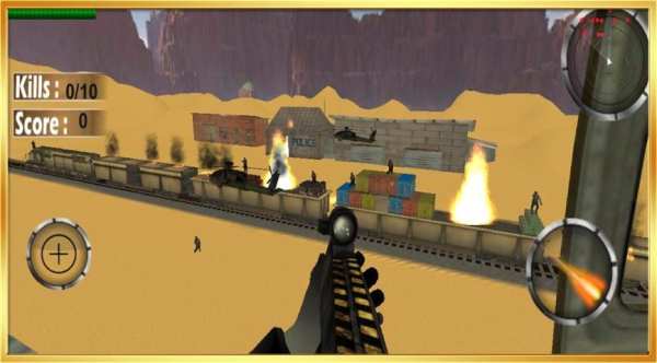 Lone Commando Clash Of Gunship screenshot 4