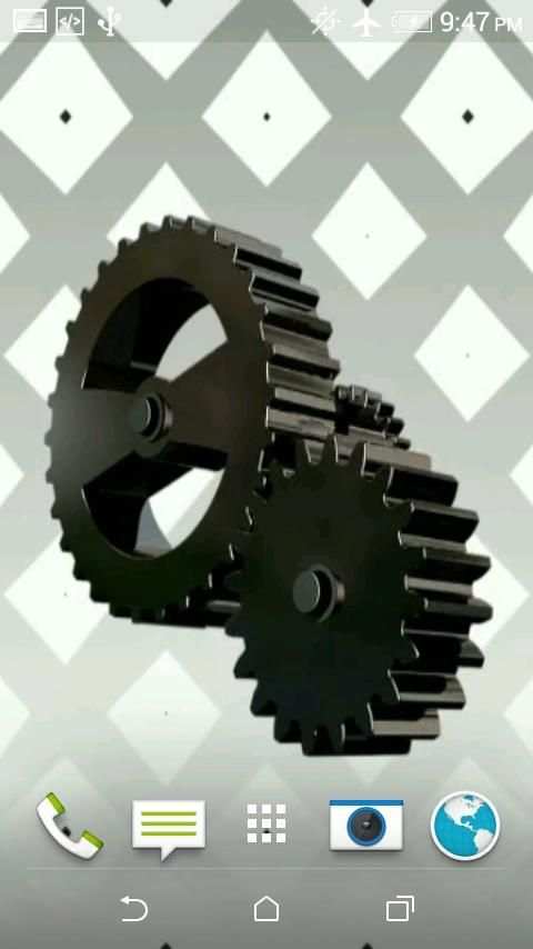 Mechanics 3D Wallpaper screenshot 2