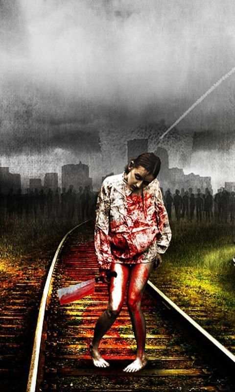 Zombie Zipper Screen Lock screenshot 1