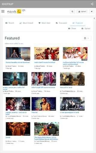 new movie & videos by idiotsup 6 تصوير الشاشة