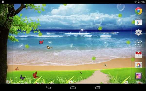 Rụng lá Live Wallpaper screenshot 1