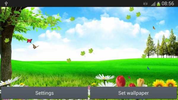 Leaves Live Wallpaper screenshot 4
