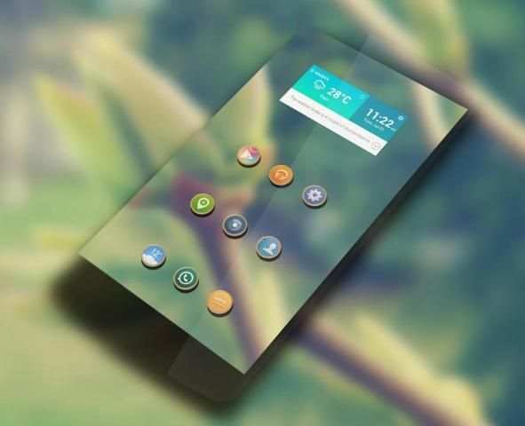 SHADOW THEME APEX/NOVA/ADW/GO screenshot 4