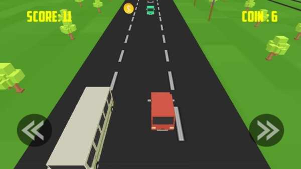 Blocky Cars: Smashy Road screenshot 6