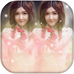 แต่งภาพซ้อนกัน แอพรูปเงาสะท้อน أيقونة