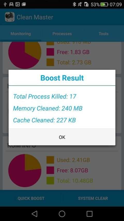 Pembersihan telepon screenshot 8