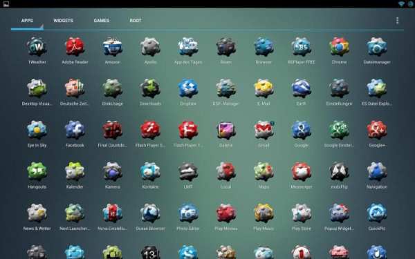 Atoms Icon theme screenshot 2