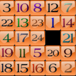 number sliding puzzle иконка