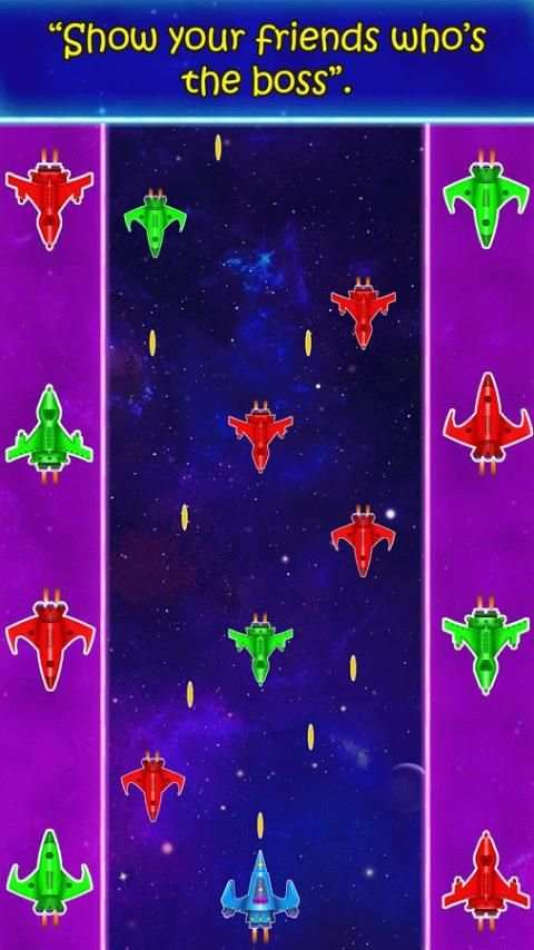 Spaceship Galaxy Fighting Game स्क्रीनशॉट 6