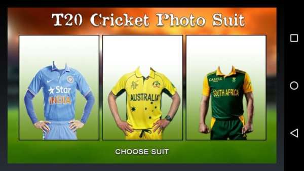 Cricket Photo Suit Editor screenshot 4
