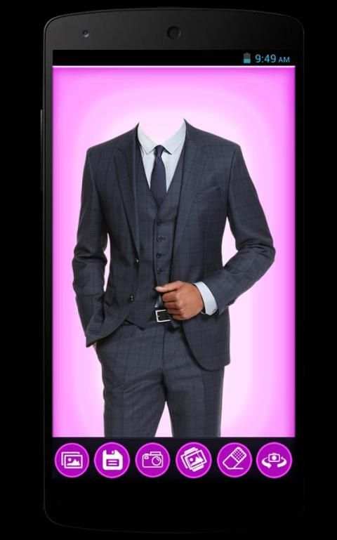Men Blazer Photo Montage screenshot 1