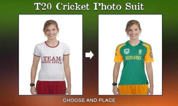 Cricket Photo Suit Editor screenshot 2
