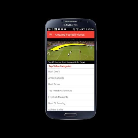 Amazing Football Videos स्क्रीनशॉट 3