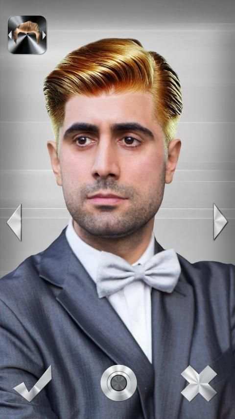 Haircuts For Men Photo Montage 3 تصوير الشاشة