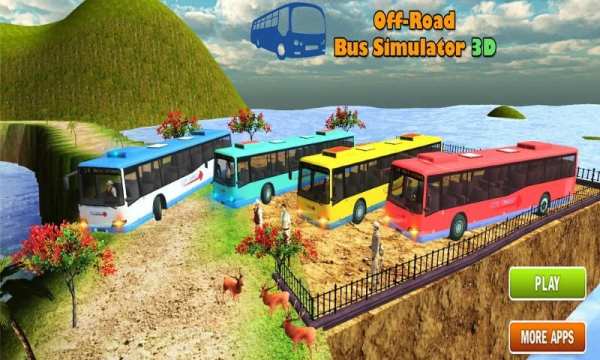 Off-Road Bus Hill Climb 3D3D 24 تصوير الشاشة