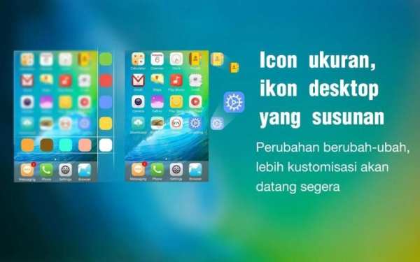 Tampilan iphone Full untuk Android screenshot 6