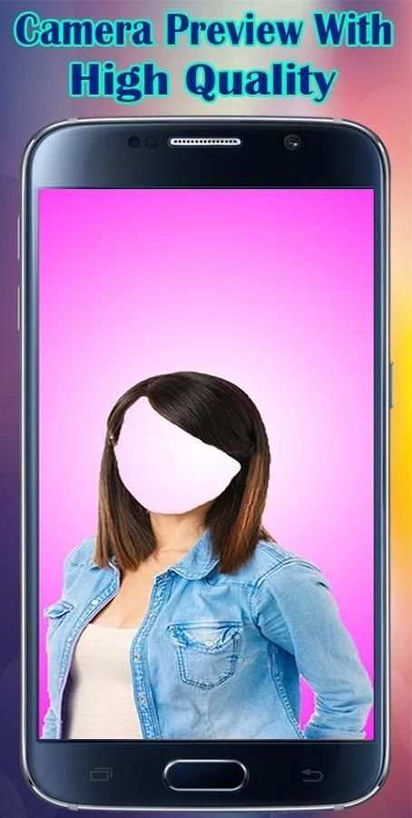 Women Hair Style Photo Editor screenshot 3